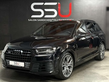 Audi Q7 II SQ7 4.0 TDI 435KM 2017 Audi SQ7 4.0 V8 TDI 435 KM BO Matrix LED Alu 22 Salon PL Bezwypadkowy SSU