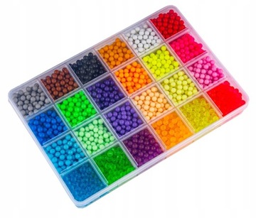 MEGA Zestaw Kreatywny Koraliki Wodne Magicbeads Dla dziewczynki i chłopca