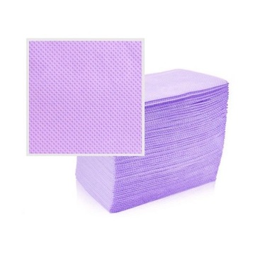 Serwety podfoliowane podkłady 33x45cm FIOLET 50szt
