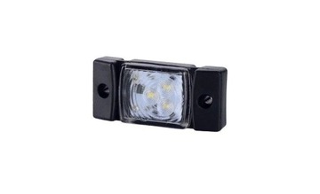 Lampa obrysowa LD 140 biała.