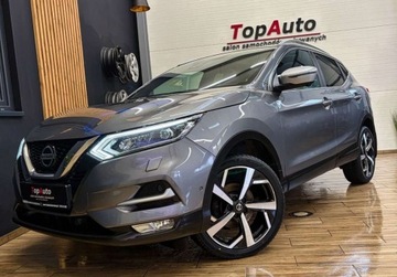 Nissan Qashqai II Crossover Facelifting 1.2 DiG-T 115KM 2018 Nissan Qashqai lift TEKNA skora gwarancja BOSE 93.000km bezwypadkowy PANOR