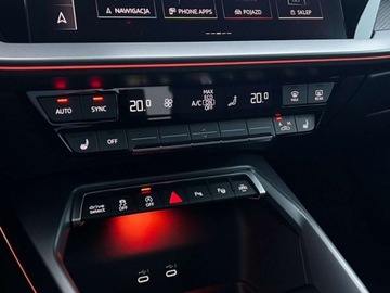 Audi A3 8Y 2024 Audi S3 Limousine 333KM Matrix Panorama Head-up Elektryczne fotele, zdjęcie 25