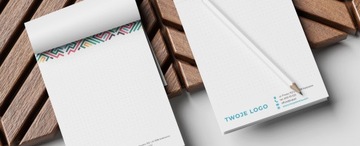 NOTES A4 Reklamowy PERSONALIZOWANY FIRMOWY własny nadruk logo 10 szt.