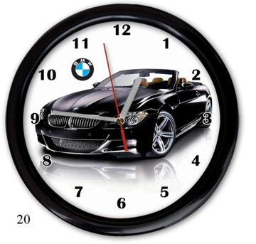 НАСТЕННЫЕ ЧАСЫ Логотип автомобиля BMW
