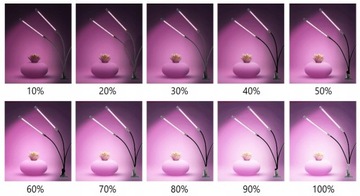 3x СВЕТОДИОДНЫЕ ЛАМПЫ ДЛЯ РОСТА РАСТЕНИЙ 3 ПАНЕЛИ 2 ТИПА СВЕТА БОЛЬШОЙ ТАЙМЕР