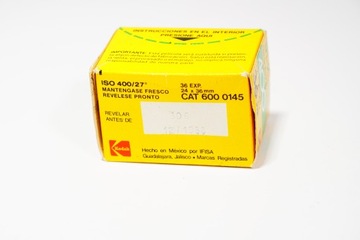 Пленка 35 мм Kodak Pelicula Tri-X Pan ISO 400 36/135 Retro