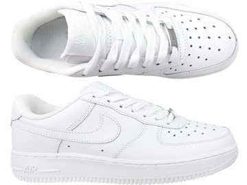 NIKE AIR FORCE 1 '07 DD8959 100 BUTY DAMSKIE BIAŁE SKÓRZANE SNEAKERS