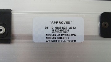 NISSAN PATHFINDER R52 14- STŘEŠNÍ OKNO H