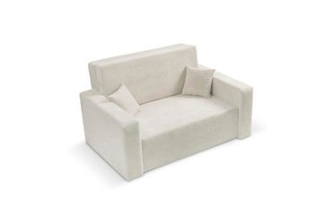 sofa amerykanka 2 osobowa kanapa sztruks na sprężynach z funkcją spania