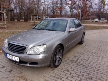 Mercedes Klasa S W220 Sedan 3.2 (320 CDI) 204KM 2004 Mercedes S-klasa 320 CDI, zdjęcie 5
