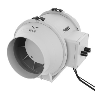 EBERG EMAX 100 EC 275 м3/ч канальный вытяжной вентилятор Термостат Регулятор