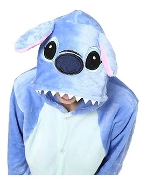 PIŻAMA STITCH STICH DRES ONESIE KIGURUMI KOMBINEZON - XL