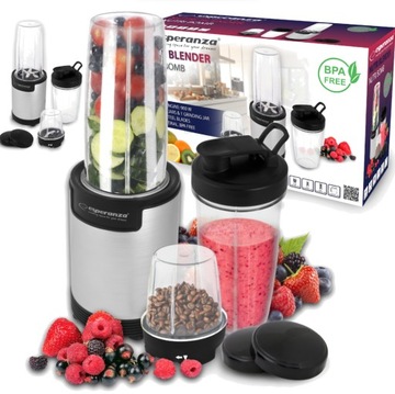 Blender kielichowy Esperanza Nutri Bomb 900 W