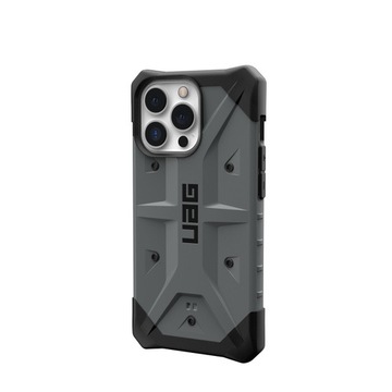 Etui UAG Pathfinder Series na iPhone'a 14Pro Max w kolorze srebrnym