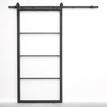 Раздвижные двери стеклянные чердак vobi 90x210 молоко