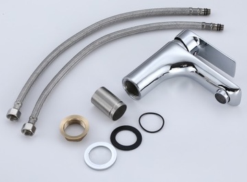 SANOS хромированный смеситель для умывальника