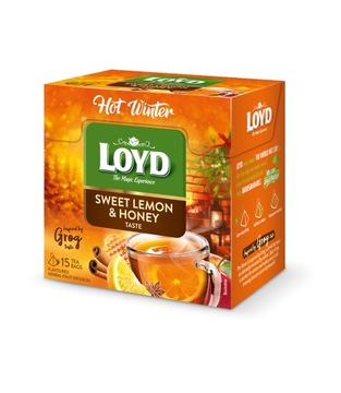 Зимний согревающий фруктовый чай Сладкий лимон Мед Зима 15 T. LOYD