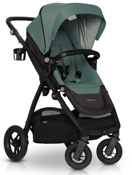 Коляска EasyGo OPTIMO AIR спереди сзади 22 кг