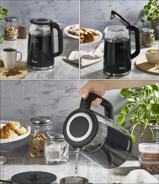 ЭЛЕКТРИЧЕСКИЙ ЧАЙНИК РЕГУЛИРОВАНИЕ ТЕМПЕРАТУРЫ ЦИФРОВОЙ 40°C - 100°C 1,7 л 2200 Вт