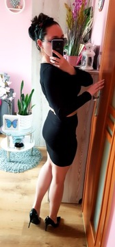 Черный топ + набор юбки Mini S/M