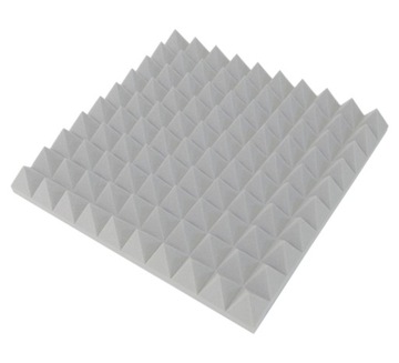 Pianka akustyczna panel wygłuszający PIRAMIDKA 50x50 gr. 7cm APAMA