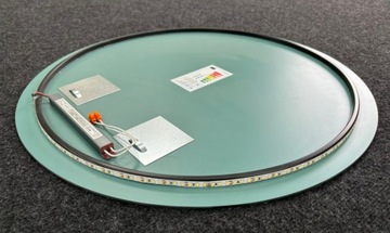 Круглое светодиодное зеркало 60 см, с подсветкой