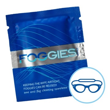 Chusteczki przeciw parowaniu okularów Foggies 6sz