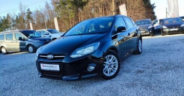 Ford Focus III Kombi 1.0 EcoBoost 100KM 2012 Ford Focus 1.0 B 101kM Klima Temp. Navi Czujniki Grzana Przednia Szyba GWA, zdjęcie 8