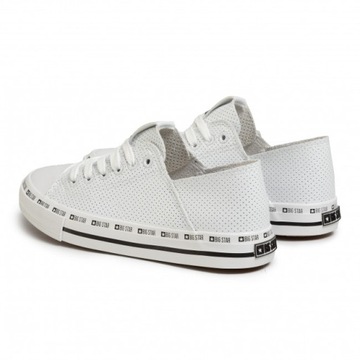 Trampki Big Star FF274024 R.39 Białe Ekoskóra