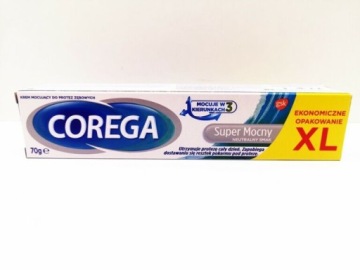 COREGA Экстрасильный крем для зубных протезов, нейтральный XL