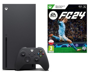 Консоль Xbox Series X 1 ТБ + игра EA Sports FC 24 для Xbox Series X