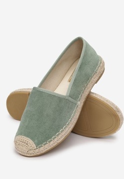 Renee Zielone Espadryle damskie 38 Ekozamsz