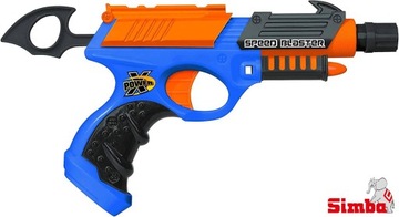 SIMBA X-POWER СКОРОСТНОЙ БЛАСТЕР СТРЕЛОЧНАЯ ПИСТОЛЕТ+5