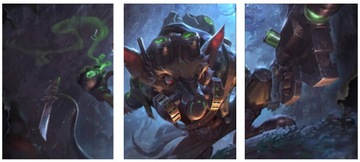 3x OBRAZ NA ŚCIANĘ LEAGUE OF LEGENDS TWITCH 20x30