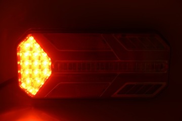 2x Lampa zespolona tylna LED dynamiczny kier NEON
