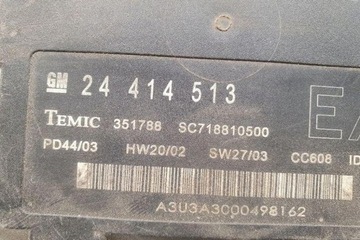 MODUL POHODĚ OPEL SIGNUM 24414513 1.9L DIESEL 110KW 2007