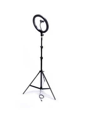 СВЕТОДИОДНАЯ КОЛЬЦЕВАЯ ЛАМПА 60 Вт, ДЕРЖАТЕЛЬ ДЛЯ ТЕЛЕФОНА С УДАЛЕННЫМ СЕЛФИ-ШТАТИВОМ