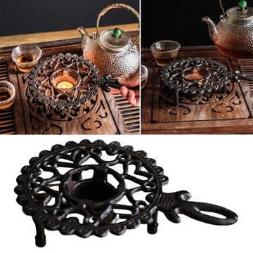 Подогреватель для чайника Подогреватель для посуды из прочного литья.