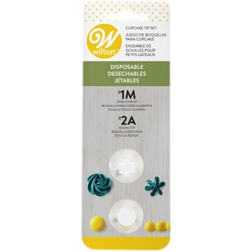 Wilton Zestaw tylek plastikowych 1M i 2A