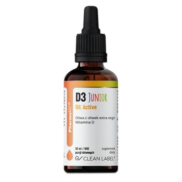 D3 Junior Oil Active 30ml (krótki termin)