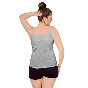 DAMSKA 100% BAWEŁNY PODKOSZULKA KOSZULKA TOP R. XL