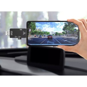 OTG CZYTNIK KART SD MICROSD TF USB USB-C MICRO-USB