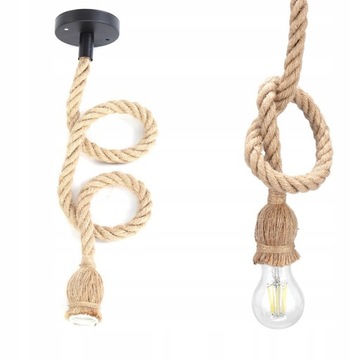 LAMPA SZNURKOWA ŻYRANDOL BAR OŚWIETLENIE RESTAUR
