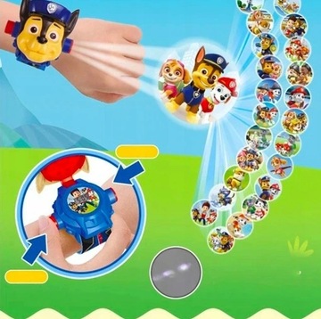 3D-часы PAW Patrol с проектором из камней