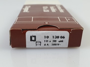 ПРЕДОХРАНИТЕЛЬНАЯ ВСТАВКА LEGRAND 500В 6А AM 10,3x38