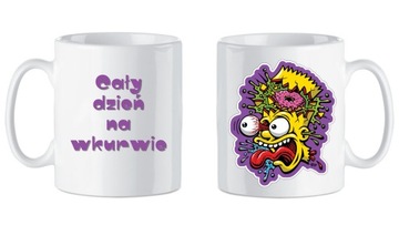 Kubek prezent Cały dzień na wkur*wie wz.17