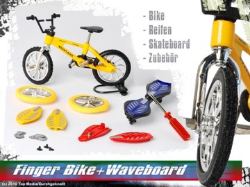 SKATEBOARD DESKOROLKA FINGERBOARD ROWER BMX WAVE