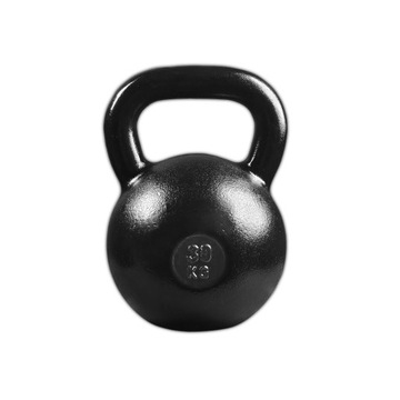 Kettlebell Cast Fitness 30kg żeliwny czarny
