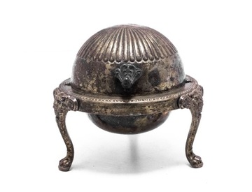 STARA POSREBRZANA KAWIORNICA / CUKIERNICA (BROGERS SILVER CO)