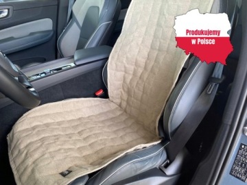 Polsko Pohanková podložka na autosedačku Mata, chladící podložka Lniana